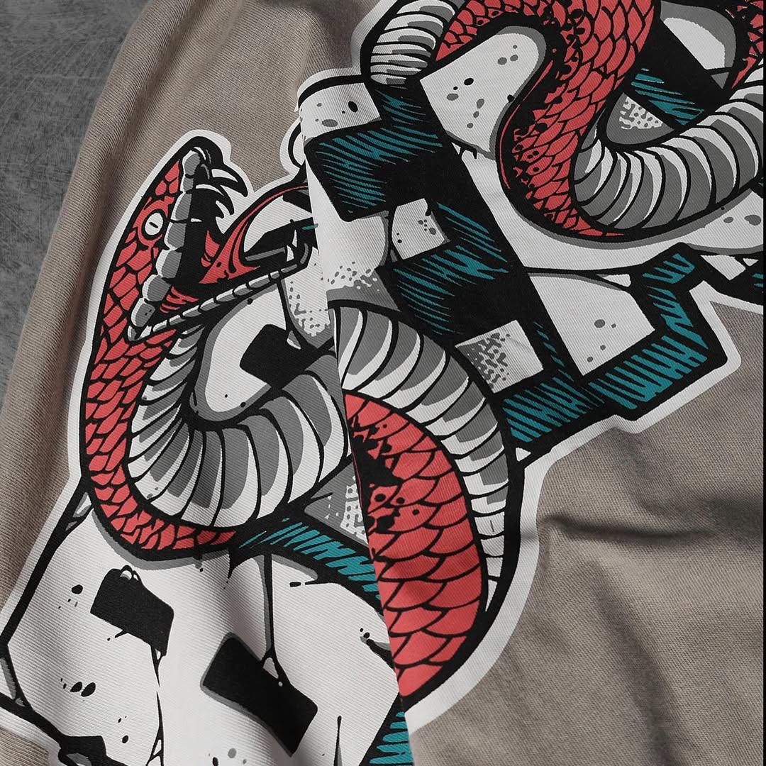 High Quality Oversized Printed T-Shirt