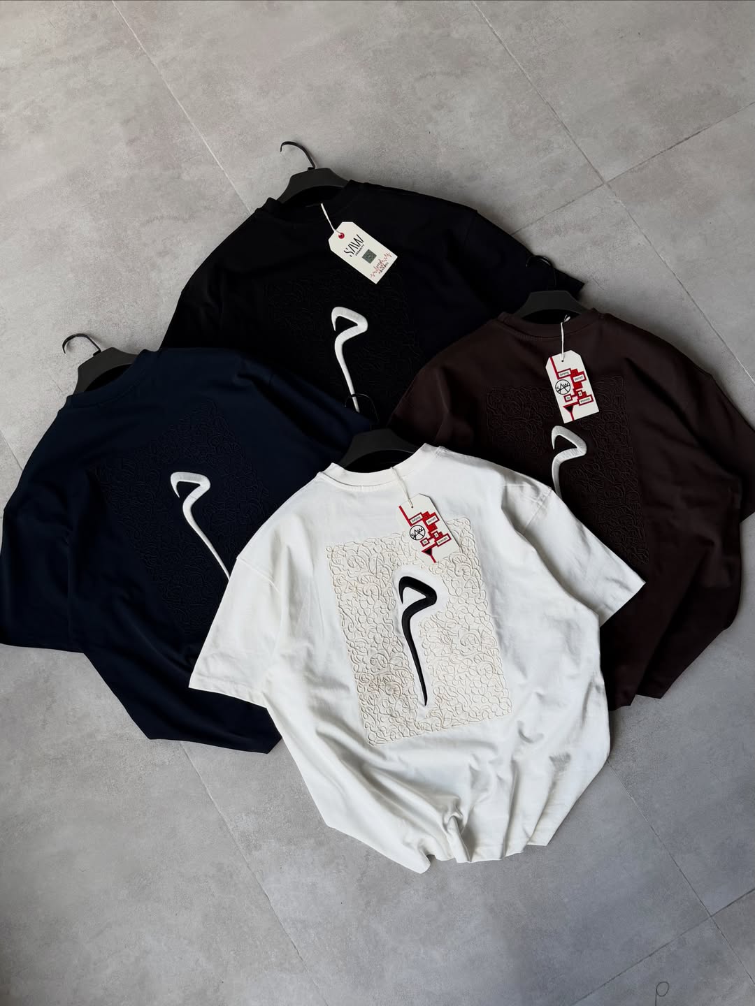 High Quality Oversized Embroidered T-Shirt