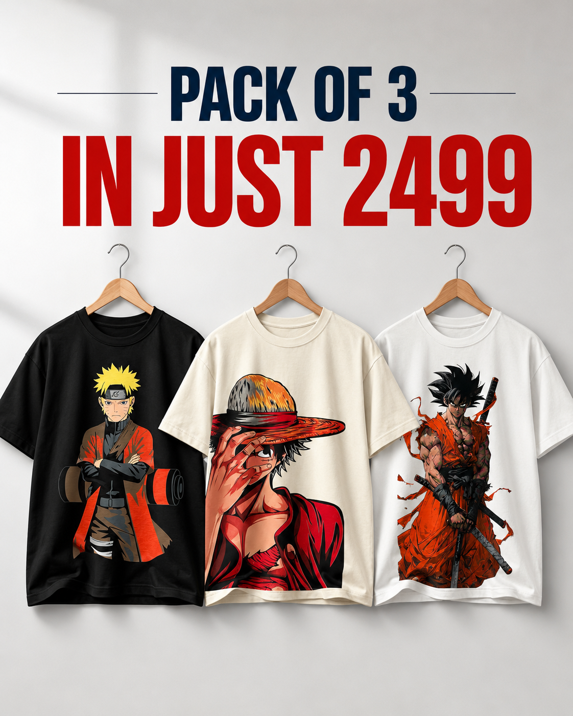 Pack of 3 T-Shirts