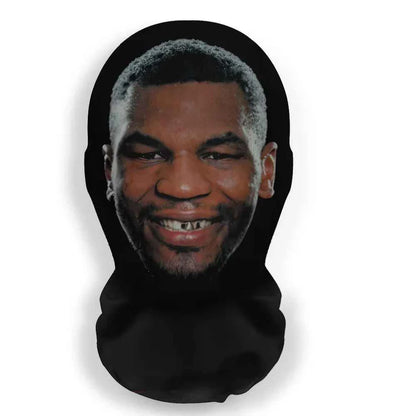 Novelty 3D Graphic Face Balaclava – Funny Celebrity & Pop Culture Printed Full Face Mask, Breathable Windproof Cosplay Neck Gaiter