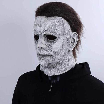 Halloween Michael Myers Mask Cosplay Horror Bloody Latex Masks Helmet Carnival Masquerade Party Costume Props