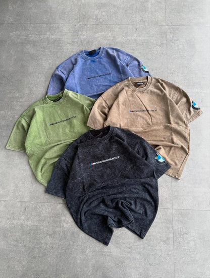 High Quality Oversized BMW Printed T-Shirt