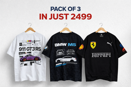 Pack of 3 Premium T-Shirts – Everyday Comfort & Style