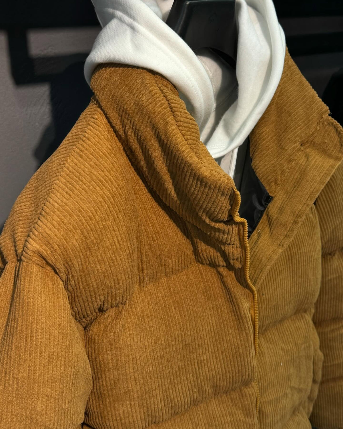 Imported Corduroy Puffer Jackets