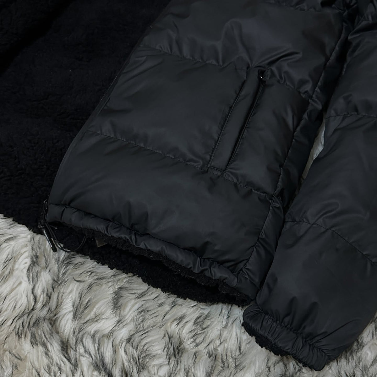Imported Double Side The North Face Puffer Jacket