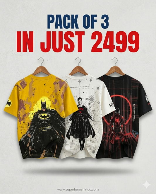 Pack of 3 Premium T-Shirts – Everyday Comfort & Style