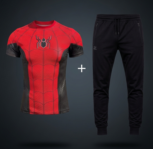 Imported Superhero Style Premium T-Shirt and Trouser (Spiderman)