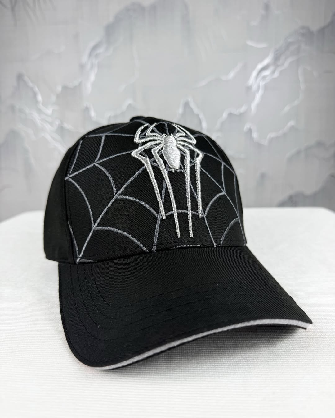 Spider-Man Cap | Premium Embroidered Spider Web & Logo | Stylish Adjustable Baseball Cap