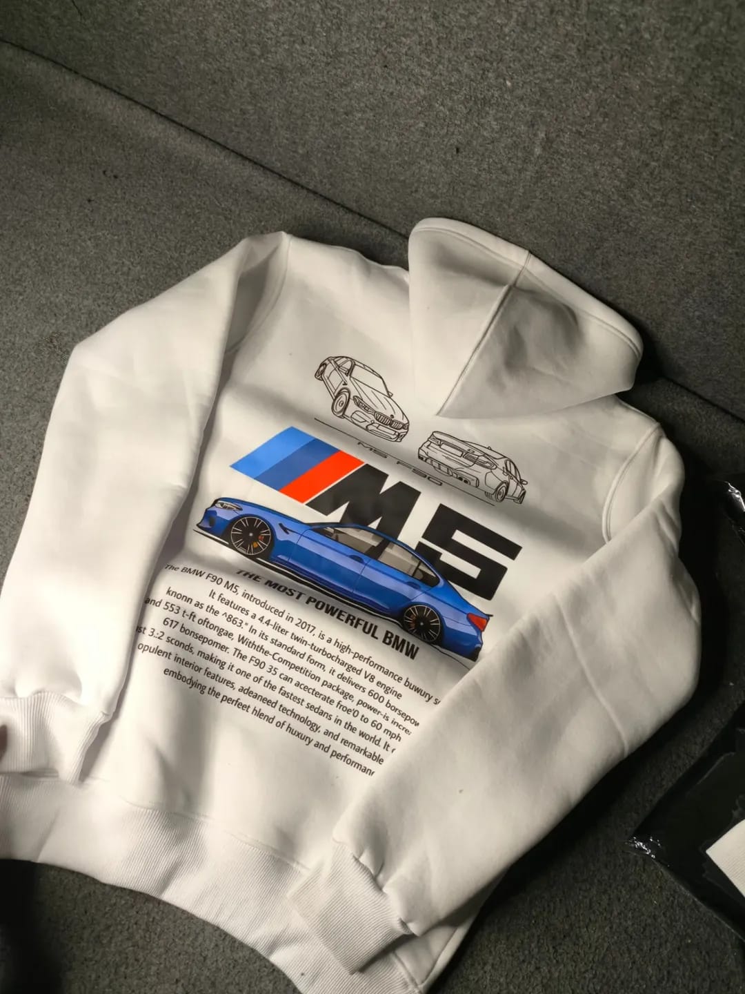 Imported BMW Hoodie with Free Home Delivery