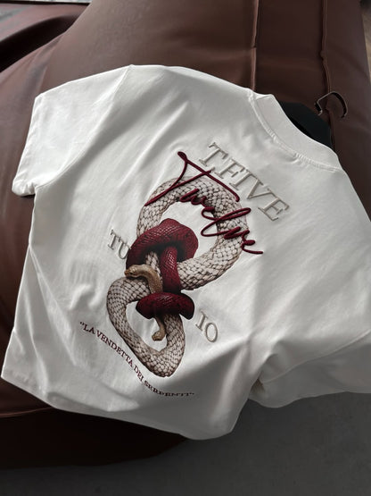 High Quality Oversized Embroidered T-Shirt