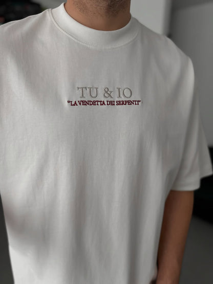 High Quality Oversized Embroidered T-Shirt
