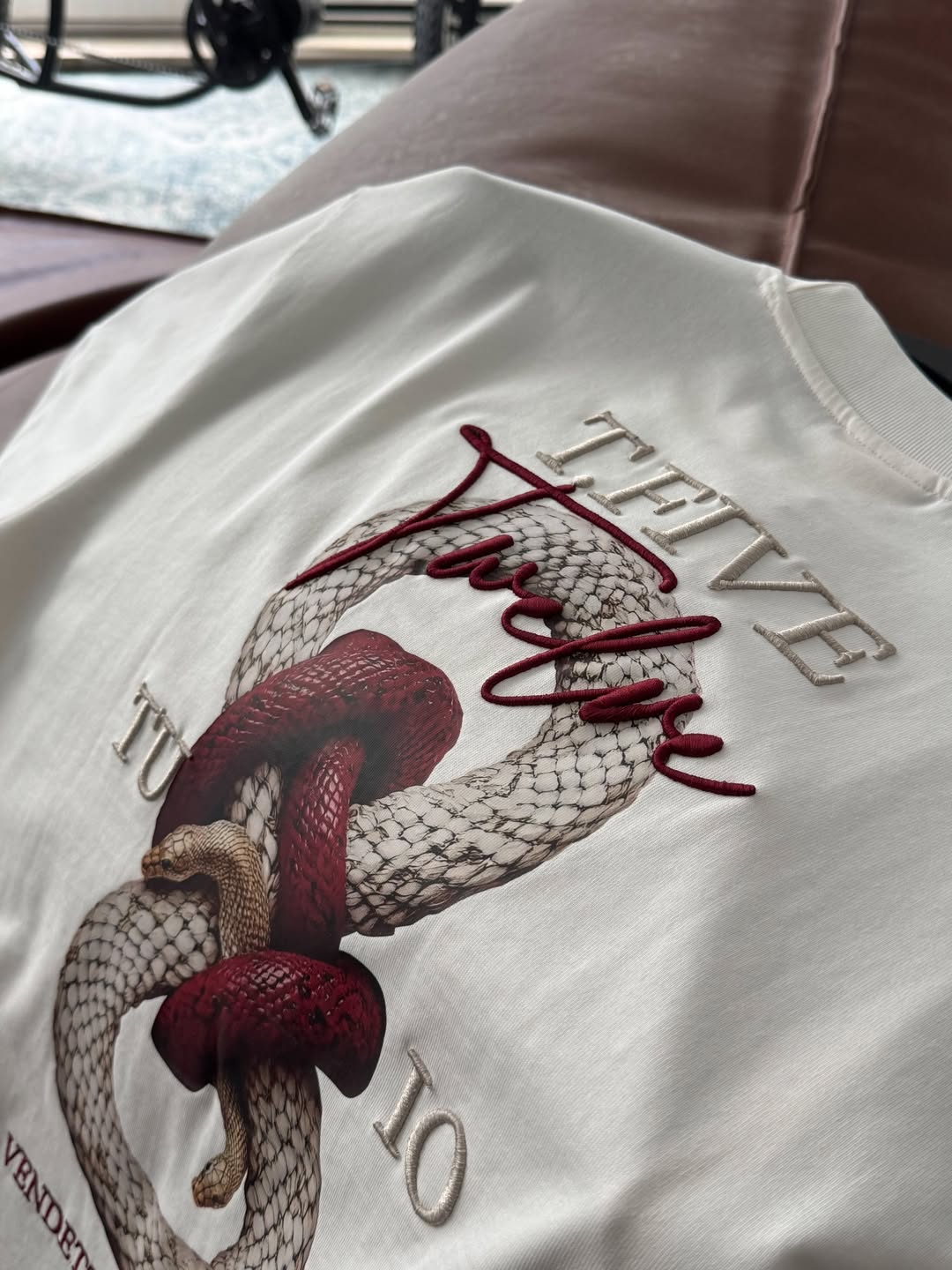 High Quality Oversized Embroidered T-Shirt