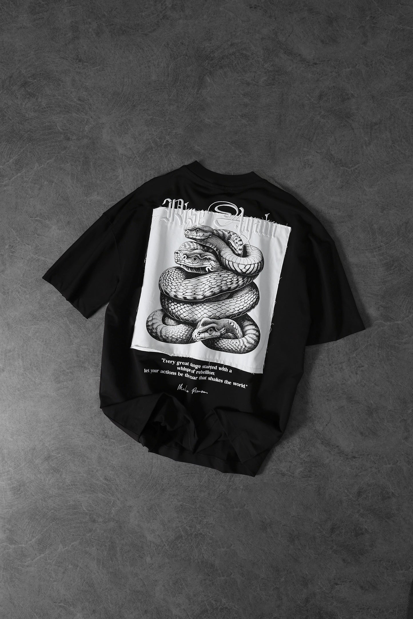 High Quality Oversized Printed T-Shirt