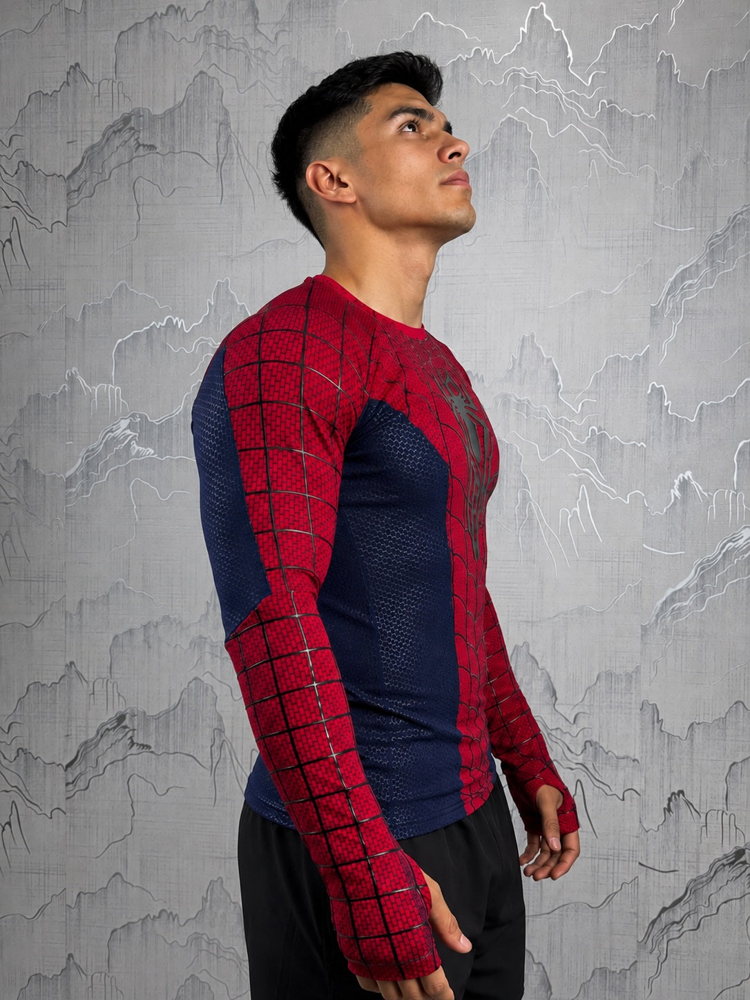 Imported Superhero Style Premium T-Shirt and Trouser (Spider)