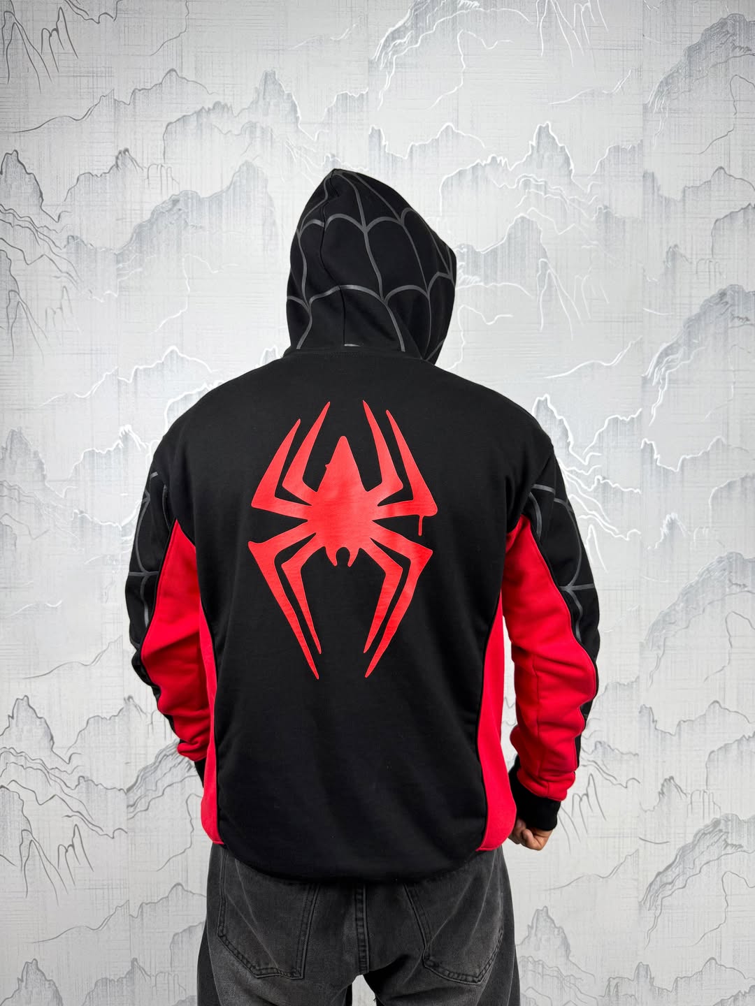 Imported Superhero Style Premium Hoodie (Spider)