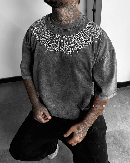 High Quality Oversized Embroidered T-Shirt