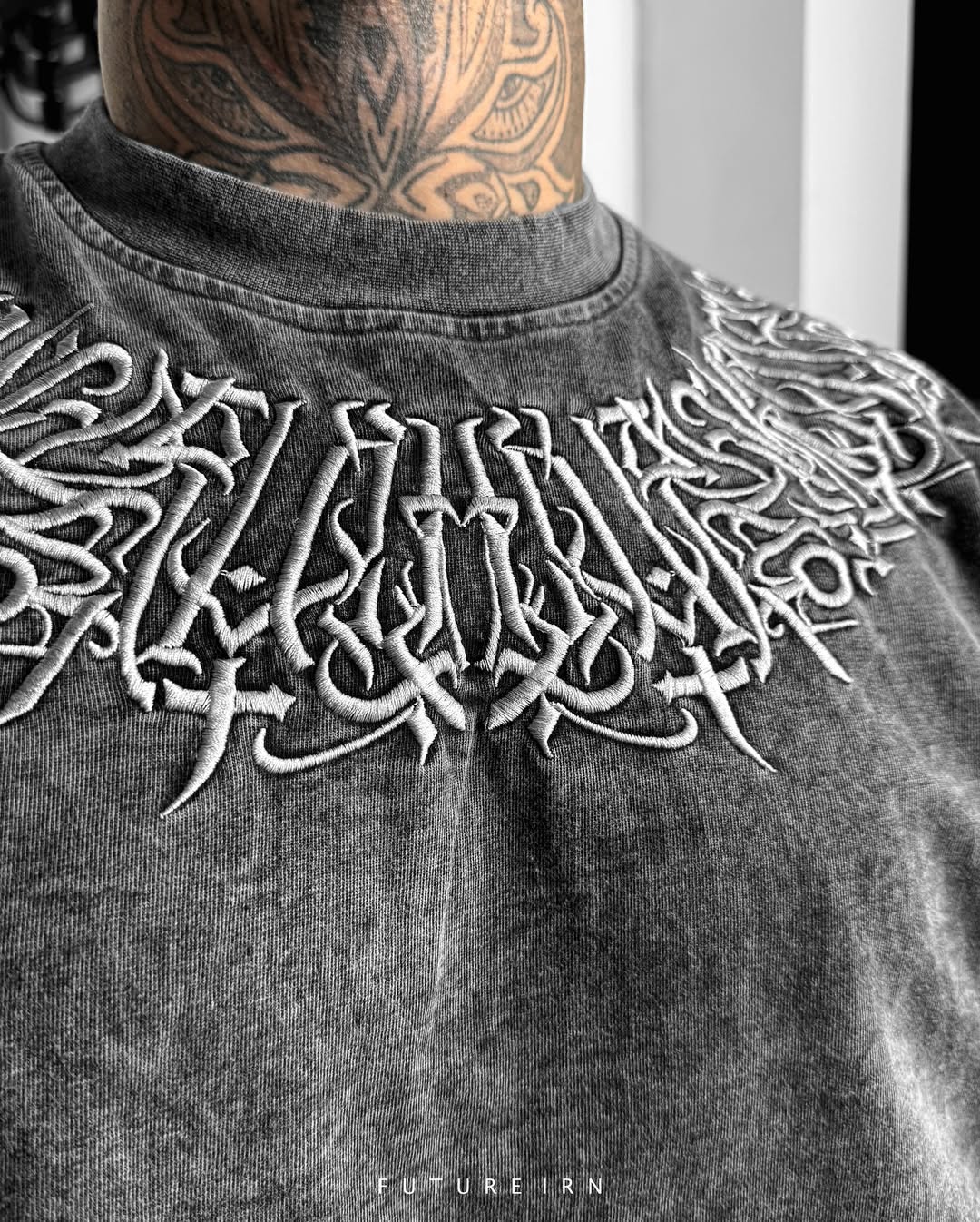 High Quality Oversized Embroidered T-Shirt