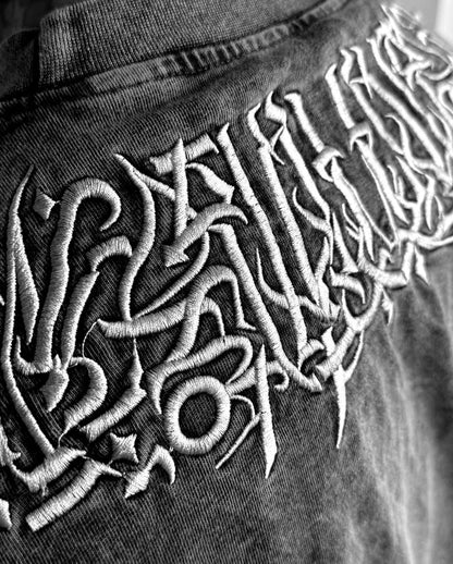 High Quality Oversized Embroidered T-Shirt