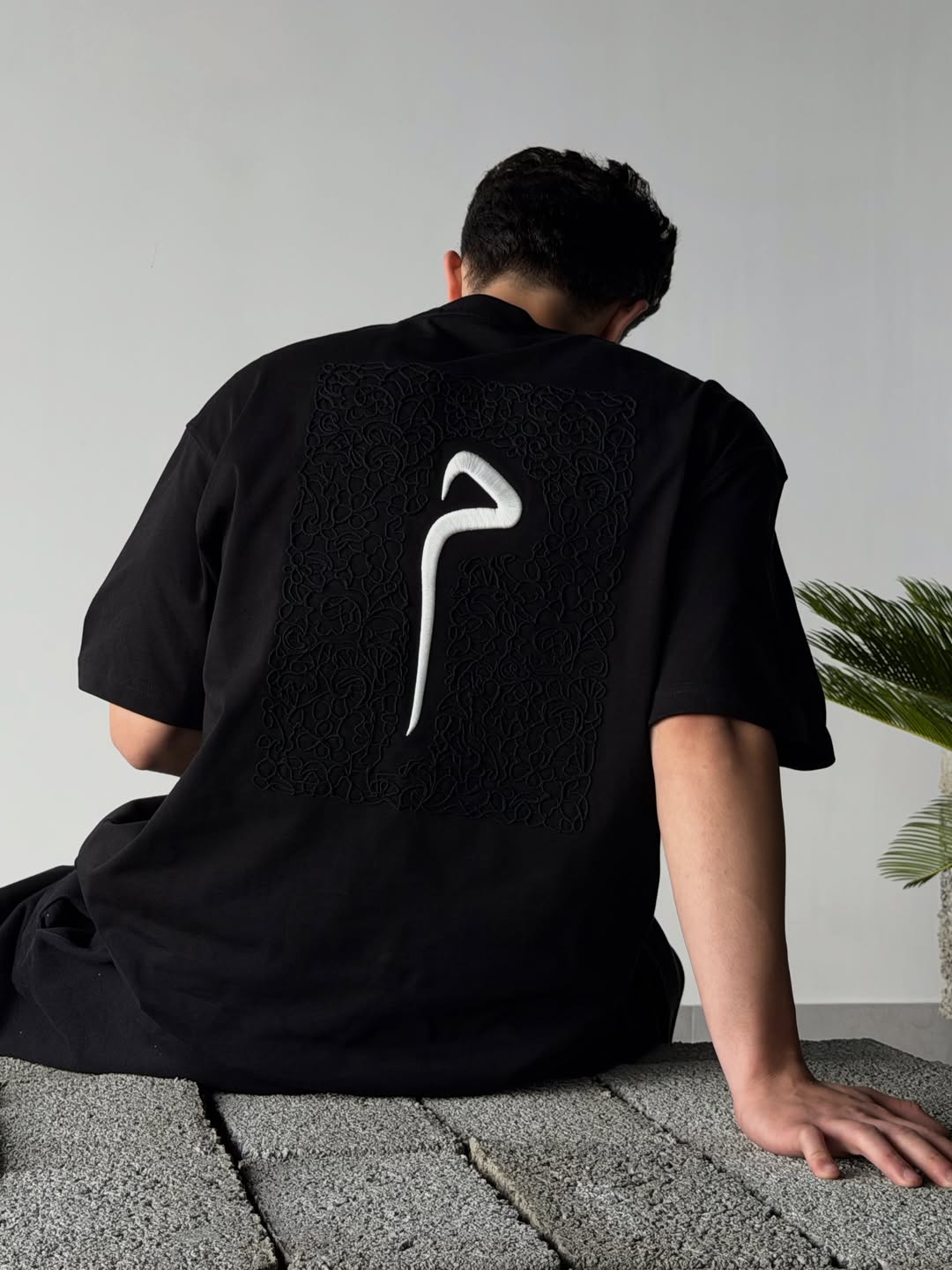 High Quality Oversized Embroidered T-Shirt