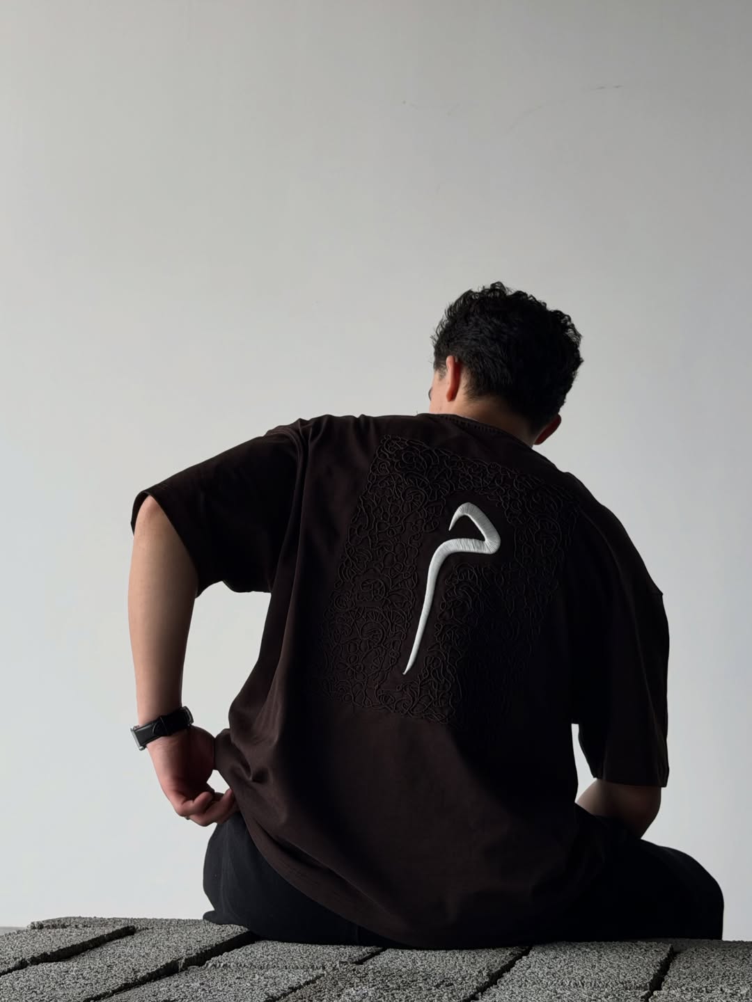 High Quality Oversized Embroidered T-Shirt