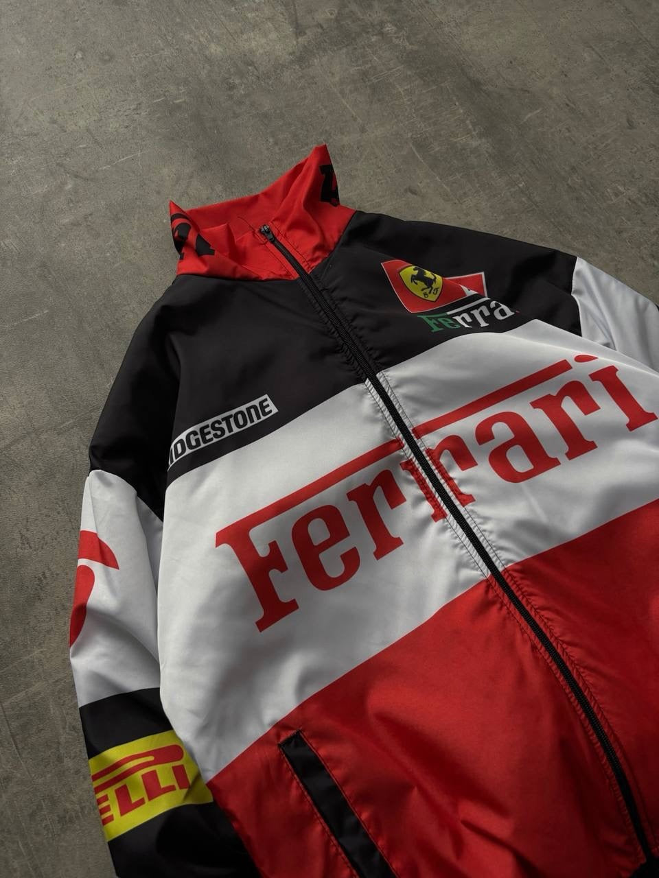 Ferrari Racing Jacket – Premium Motorsport Streetwear Bomber Jacket